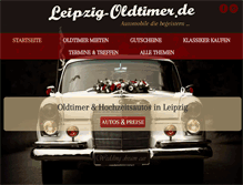 Tablet Screenshot of leipzig-oldtimer.de
